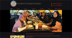Desktop Screenshot of muslimfamilykitchen.com